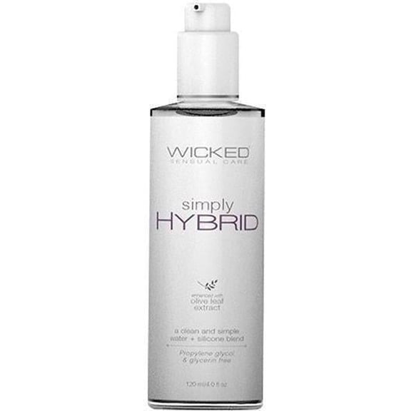 Wicked Sensual Care Simply Hybrid Lubricant - 4 oz