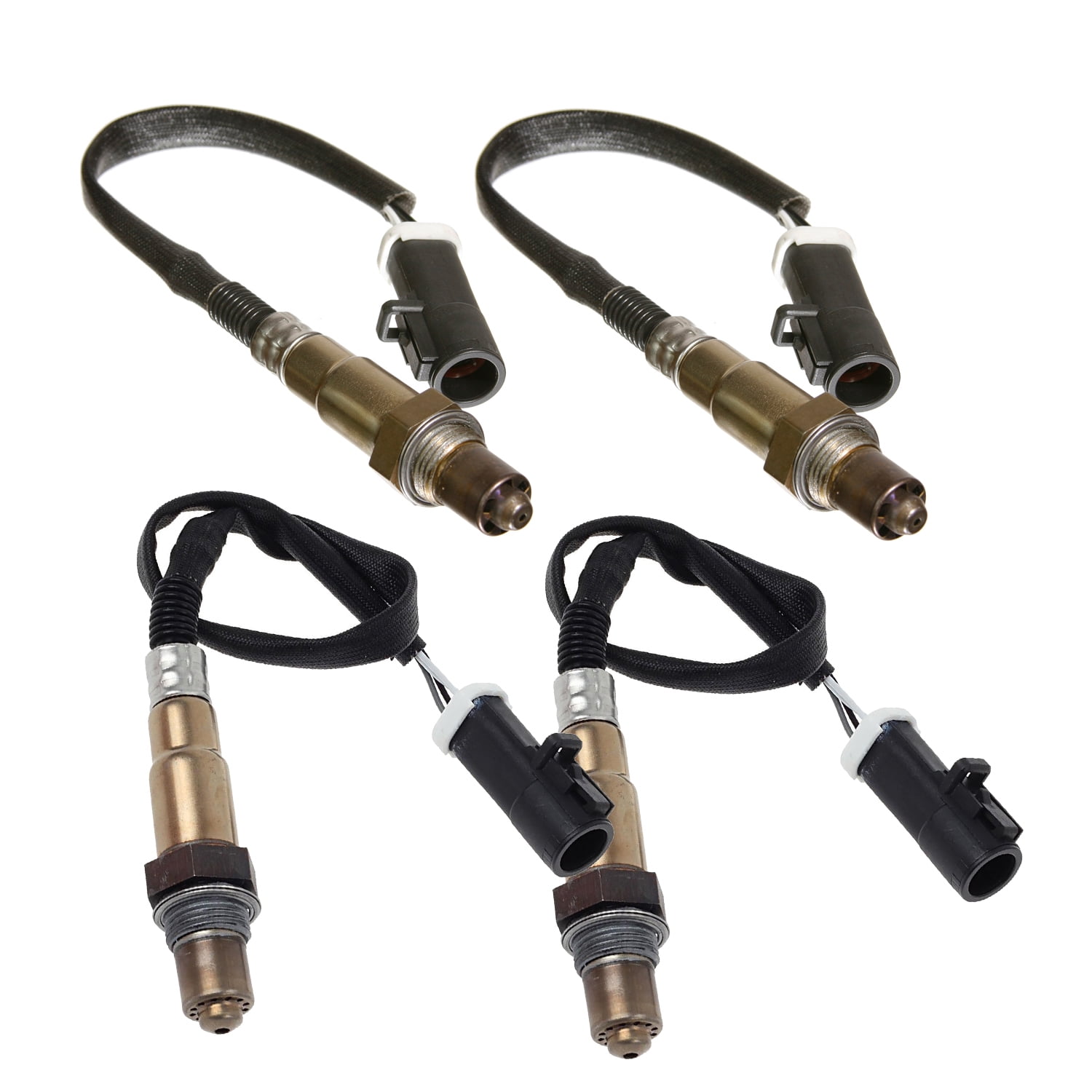 Maxfavor 4X O2 Oxygen Sensor for Ford Explorer Sport Trac 2004 2005 4.0L XLS, XLT Upstream Dwostream