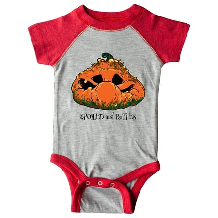 

Inktastic Spoiled and Rotten Cute Pumpkin Gift Baby Boy or Baby Girl Bodysuit