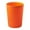 Orange, variant on Bathroom Garbage Can Small Plastic Wastebasket Trash Bin for Kitchen Bedroom Office Compact 1.8-Gallon Round Container