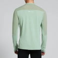 thumbnail image 4 of YUGYXL Mens Athletic Shirts with Thumb Hole Sports Fitness Quick-Dry Stretch T-Shirt Color Block Long Sleeve Crewneck Tees Green XXXL, 4 of 7