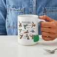 thumbnail image 4 of CafePress - Hummingbirds Of North America Large Mug - 15 oz Ceramic Large White Novelty Mug, 4 of 6