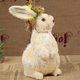 thumbnail image 5 of Conejo de Pascua de paja de de Pascua, artesanías de animales, conejo de paja para jardín, escritorio, adorno de vacaciones de Navidad Fanmusic Conejo de Pascua de paja, 5 of 7