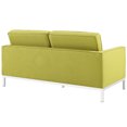thumbnail image 2 of Loveseat Sofa Couch, Green, Fabric, Living Kitchen Cafe Bistro Hospitality Restaurant, Modern Contemporary HB32822, 2 of 4