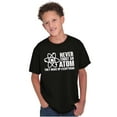 thumbnail image 5 of Never Trust an Atom Science Nerd Geek Crewneck T Shirts Boy Girl Teen Brisco Brands L, 5 of 6