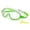 Green, variant on Large Frame Swimming Goggles, Anti-Fog Waterproof Wide View Swim Goggles with Nose Clip & Ear Plugs for Lap Swimming & Water Sports(Multi,16cm)(Multi,16cm)