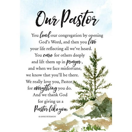 Dexsa Woodland Grace Our Pastor Textual Art on