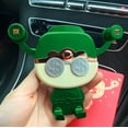 thumbnail image 5 of Car Phone Mount, Cartoony Chinese Gods of Wealth Navigation Bracket, Auto-Clamping Vent Mount, Multi-Directional Rotation, Fun and Personalized Car Accessory, 5 of 6