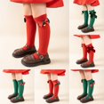 thumbnail image 6 of Toddler Slouch Socks Knee High Socks Kids Boys Girls Cotton Long Crew Socks D, 6 of 9