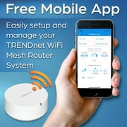 TRENDnet TEW-830MDR2K,AC2200 WiFi Mesh Router System,2 x AC2200 WiFi Mesh Routers, App-Based Setup