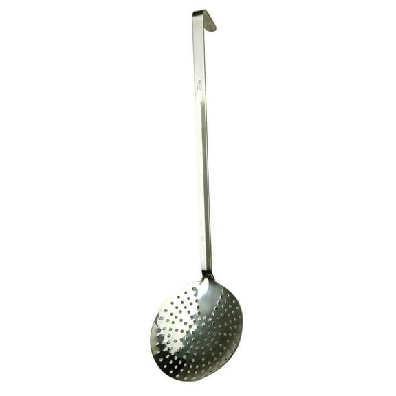 HUBERT® Food Skimmer Stainless Steel - 16 1/2"L Handle