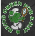 thumbnail image 2 of Vanity Smurf Green For St Paddys Day Crewneck T Shirts Boy Girl Teen Brisco Brands X, 2 of 5