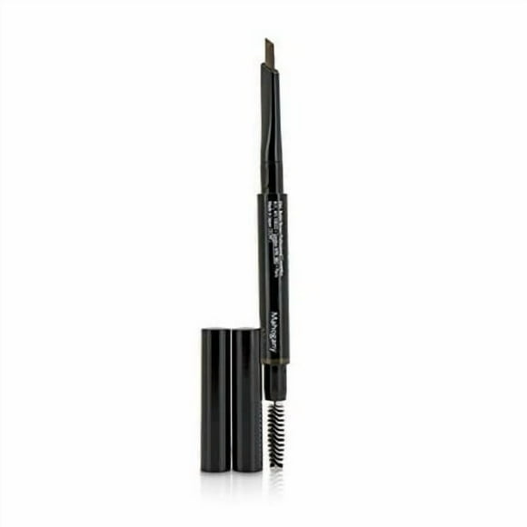 Bobbi Brown Perfectly Defined Long-Wear Brow Pencil, 16-Hour Wear, Micro Mechanical, Brush Included, No. 02 Mahogany, 0.01 Ounce