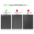 thumbnail image 2 of Funda para Kobo Aura H2O Edition 2 (6,8 pulgadas/modelo N867), funda protectora magnética inteligente de cuero sintético para lector electrónico, funda protectora de piel para lectores de audiolibros., 2 of 7
