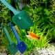 thumbnail image 5 of Cepillo de limpieza de algas de doble cara para acuario, con mango sólido antideslizante, esponja depuradora para acuarios de vidrio y el hogar, juego de cepillos de limpieza en azul y verde con descu, 5 of 7