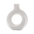 thumbnail image 2 of Jarrón de cerámica de estilo nórdico, jarrones decorativos, jarrón de , jarrones de , para comedor, decoración de cocina , Blanco, l Macarena Jarrón de ceramica, 2 of 8