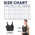 thumbnail image 4 of Nirlon Y Back Adjustable Sports Bras For Women - Nirlux Camisole Sports Bra, Stretchy Womens Tops Soft Workout Tops For Women (Black, 10), 4 of 6