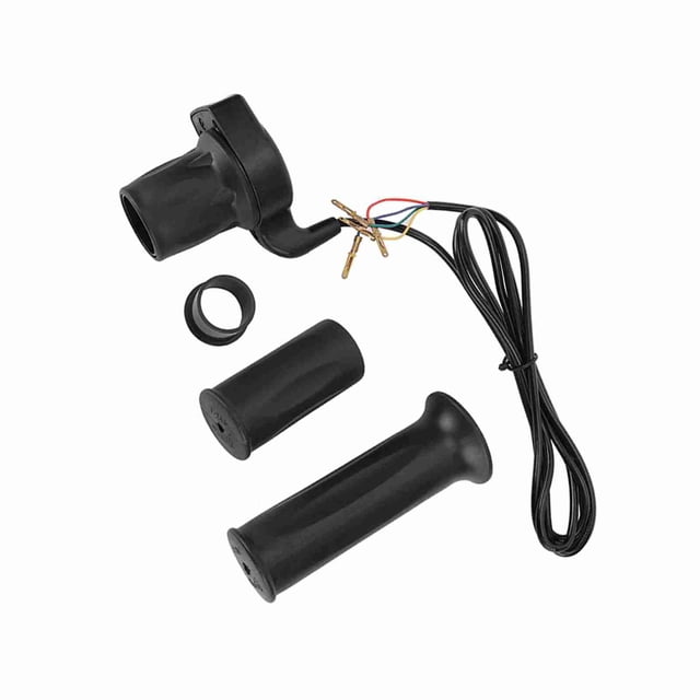 Acelerador De Media Torsión Para Scooter Eléctrico, Acelerador De Barra De Manillar ABS De Alta Con Indicador Para Scooter Eléctrico