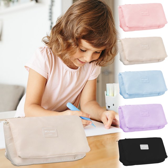 onlyliua ¡ ¡Descuentos de Temporada! Estuche Multifuncional de Gran Capacidad para Lápices para Estudiantes Material Transparente Intuitivo Multicolor Opcional Gran Espacio