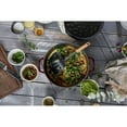thumbnail image 4 of STAUB Braisers 3.7 L Cast Iron Round Saute Pan Chistera, Grenadine-Red, 4 of 6