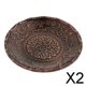 thumbnail image 1 of 2 posavasos redondos para taza de té Kung Fu Soledad Cobre 2 piezas, 1 of 5