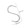 thumbnail image 2 of AURARMLET 10Ud Para Colgar En Forma De S De Acero Inoxidable Con Alta Resistencia, 2 of 8