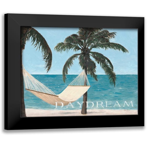 Sullivan, Myles 14x12 Black Modern Framed Museum Art Print Titled - Escape and Daydream - no postmark