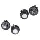 thumbnail image 1 of Par de Faros Para Niebla DEPO X3 2011 A 2017 P/Foco H11, 1 of 4