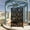 Black, variant on 6ft Tall Metal Privacy Screen, Free Standing Indoor/Outdoor Room Divider for Patio, Balcony & Garden (45"L x 72"H)