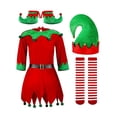 thumbnail image 4 of Disfraz de Navidad, disfraz infantil, disfraz, accesorios para fotos, conjunto de ropa para para altura 150 cm Yuyangstore disfraz de elfo, 4 of 8