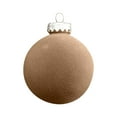 thumbnail image 3 of Zawou Velvet Christmas Ornaments 15 Pcs Flocked Tree Ball Set Large Plastic Shatterproof Hanging Balls for Holiday Party Home Décor, 3 of 7