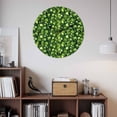 thumbnail image 3 of Wall Clock 14 inch Green Leaf Vines Battery Operated Clocks Silent Non-Ticking Wallclock Spring Plant Round Decorative Wall Clocks for Home Office School, 3 of 8