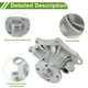 thumbnail image 3 of Bomba de agua del motor para Toyota Camry 2001-2011 No.1610028040 Bomba de agua de enfriamiento con junta 1 juego, 3 of 6
