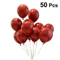 thumbnail image 3 of Dytern Party 50pcs Pomegranate Red Latex Balloons Double Layers Balloons Wedding Decorations for Home Party Anniversary, 3 of 10
