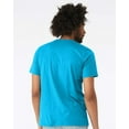 thumbnail image 3 of Bella & Canvas B00706472 CVC Jersey T-Shirt, Neon Blue - Extra Small, 3 of 5