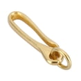 thumbnail image 2 of Pure Copper U Shaped Key Chain Buckle With Ring Keyring Belt Hook Decoration Hardware   DIY  Handmade AccessoriesL, 2 of 8