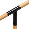 thumbnail image 3 of Simple Designs Black Matte and Wooden Pivot Desk Lamp, 3 of 4