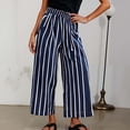 thumbnail image 1 of MKLEKYY Pantalones deportivos para mujer, pantalones vaqueros cargo casuales de cintura media para mujer, pantalones vaqueros elásticos de pierna ancha con bolsillos, 1 of 4