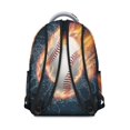 thumbnail image 3 of Sports Soccer Students Backpack Baseball Football Basketball Ball Game School Bag with Team Design, Durable and Adjustable Strap for Training, 3 of 6