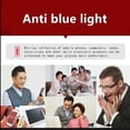 thumbnail image 3 of Classic Anti Blue Light Blocking Reading Glasses Men Women Transparent Ultralight Reader Hyperopia Glasses Tr90 Full Frame Ten, 3 of 6