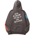 thumbnail image 2 of XINQIHANG Men's Hoodie Hip Hop Pullover Sweaters for Teenagers, 2 of 3