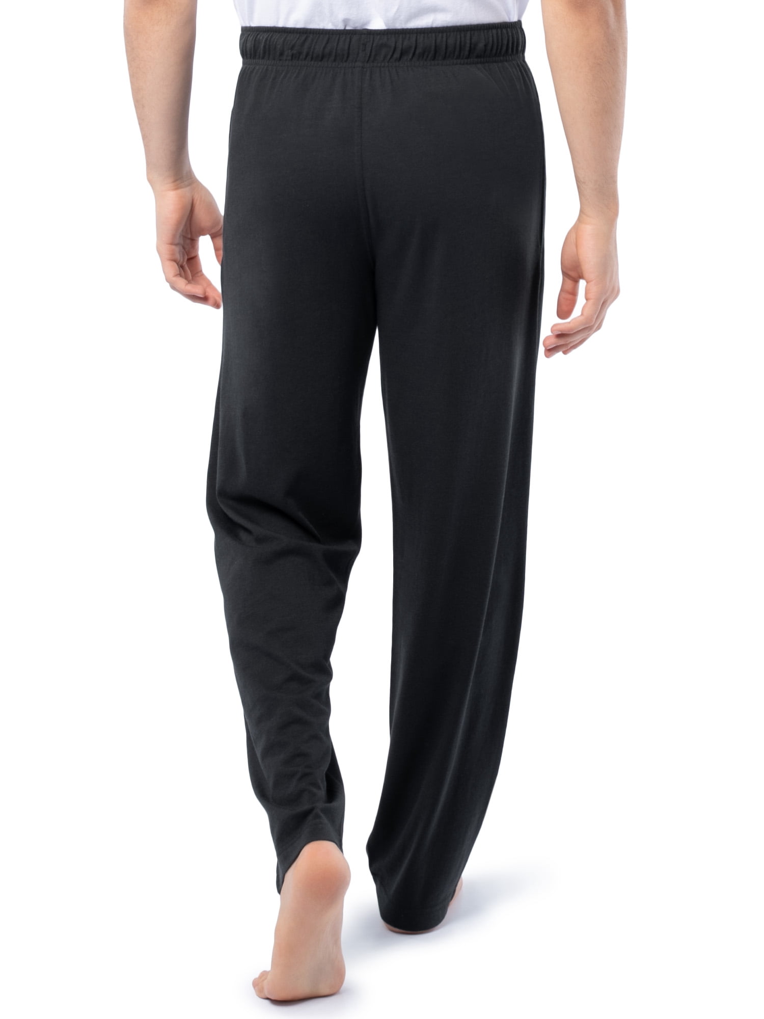 Fruit of the Loom Men's and Big Men's Jersey Knit Pajama Pants, Sizes S-6XL