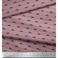 thumbnail image 2 of Soimoi Poly Georgette Fabric Path & Bike Shirting Print Sewing Fabric Yard 42 Inch Wide, 2 of 3