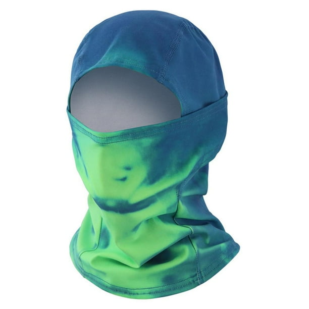Pasamontañas reactivo por calor Unisex, máscara de esquí que cambia de Color sensible a la temperatura, envoltura para la cabeza completa, motocicleta para senderismo y ciclismo