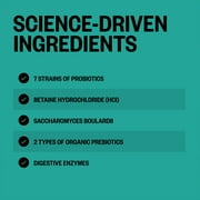 ONNIT Total GUT HEALTH®, Daily Digestive Support Supplement, 60 Capsules