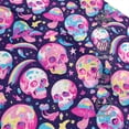 thumbnail image 3 of Balery Skull mushroom colorful cute Gorra de béisbol de tamaño ajustable para correr, entrenar y actividades al aire libre. Gorra de papá para todas las estaciones., 3 of 6