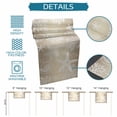 thumbnail image 6 of Brown Ombre Coastal Table Runner 36 Inches, Sea Nautical Summer Beach Starfish Coral Bed Runner Dresser Scarves Tabletop for Indoor Outdoor Parties/Ceremony/Banquet, 13"x 36", 6 of 8