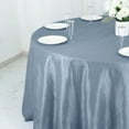 thumbnail image 6 of BalsaCircle 132" Dusty Blue Crinkled Accordion Taffeta Round Tablecloth Wedding Party Events Decorations Supplies, 6 of 8