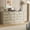 Wood, variant on 12-Drawer Wooden Dresser, Modern TV Stand & Chest of Drawers for 65-Inch TV, 61-Inch Wide Storage for Bedroom, Living Room, Closet, Hallway, White