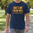 thumbnail image 4 of She's My Friend-Wife Don't Make It Weird T-Shirt – Friendship Humor – Unisex Casual Wear, 4 of 6